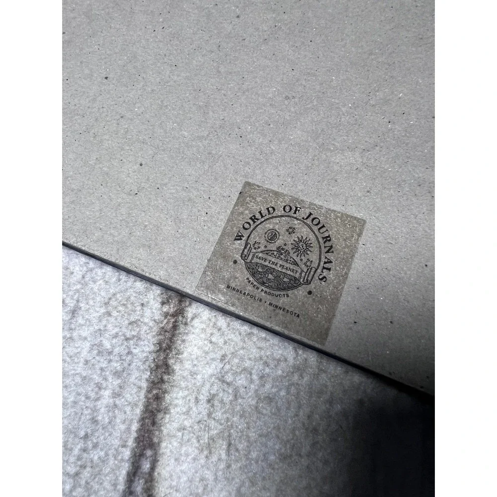 Vintage Wedding Guest Book / Album Engraved Cherubs Kraft Paper‎ Scrapbook Album